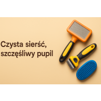 Szczotki i zgrzebła do usuwania sierści