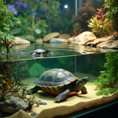 Jak Stworzyć Idealne Terrarium dla Żółwia Wodno-Lądowego