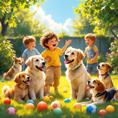 15 Najlepszych Ras Psów dla Dzieci w 2026