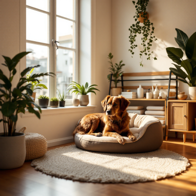 Jak urządzić przestrzeń przyjazną dla psa w małym mieszkaniu