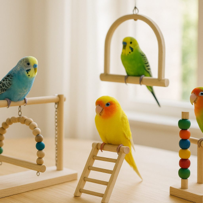 Jakie zabawki i akcesoria wybrać dla ptaków domowych