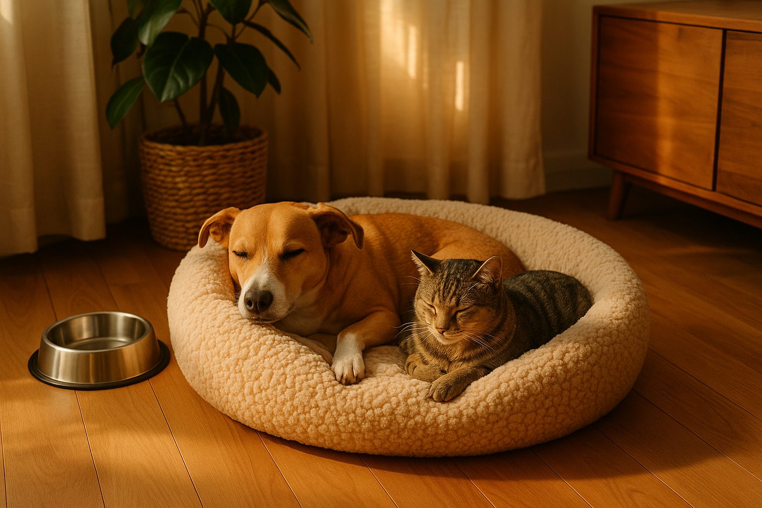 Jak wybrać legowisko, miskę i akcesoria do odpoczynku dla psa lub kota