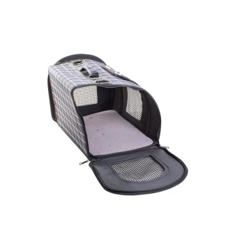 Torba transportowa transporter dla psa kota duża-Niebieska