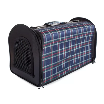 Torba transportowa transporter dla psa kota duża-Niebieska