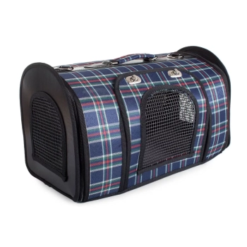 Torba transportowa transporter dla psa kota duża-Niebieska