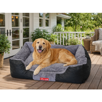 Legowisko posłanie kanapa dla psa miękkie puchate wygodne średni duży pies