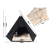 Namiot tipi domek legowisko dla psa kota buda