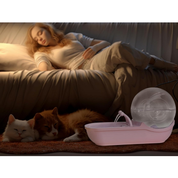 Automatyczne poidełko dla kota psa fontanna wodna filtr poidło miska ślimak