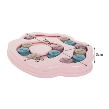 Zabawka dla psa edukacyjna logiczna gra na przysmaki gryzak węchowa puzzle