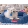 Legowisko dla psa kota miękkie sztruksowe antypoślizgowe małe wygodne m