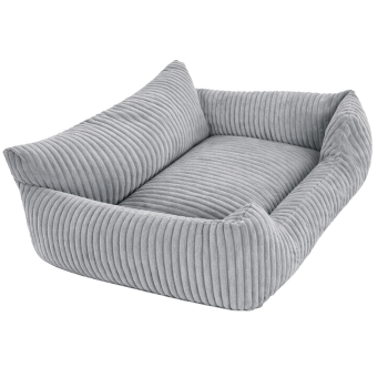 Legowisko dla psa kota miękkie sztruksowe antypoślizgowe małe wygodne m