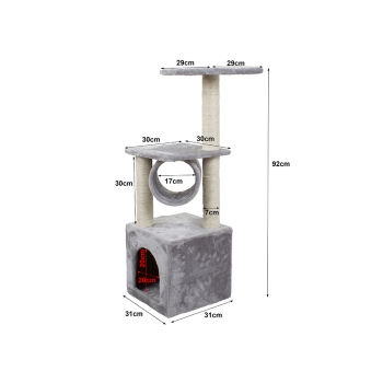 Drapak dla kota drzewko domek wieża legowisko 92cm