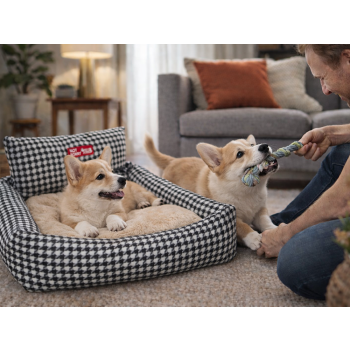 Legowisko posłanie dla psa kota miękkie puszyste wygodne mały średni pies