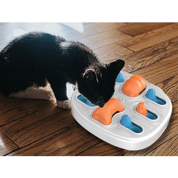 Zabawka dla psa edukacyjna logiczna gra na przysmaki gryzak węchowa