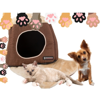 Domek legowisko dla psa kota miękkie budka namiot posłanie kanapa kojec