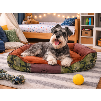 Legowisko posłanie kanapa dla psa miękkie puszyste wygodne średni pies