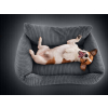 Legowisko dla psa kota miękkie sztruksowe antypoślizgowe małe wygodne m — Szary