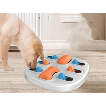 Zabawka dla psa edukacyjna logiczna gra na przysmaki gryzak węchowa