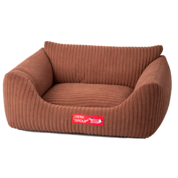 Legowisko dla psa kota miękkie sztruksowe antypoślizgowe małe wygodne s