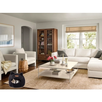 Domek legowisko dla psa kota miękkie budka namiot posłanie kojec kanapa