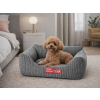 Legowisko dla psa kota miękkie sztruksowe antypoślizgowe małe wygodne s