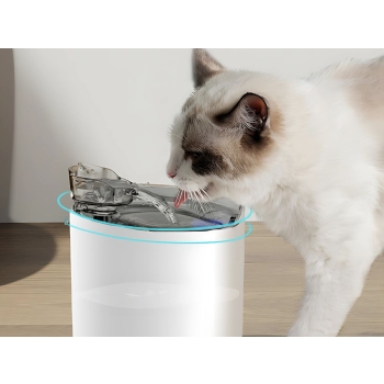 Poidełko fontanna dla kota psa miska automatyczna + filtr 2l czujnik ruchu