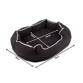 Pluszowe legowisko posłanie kojec dla psa kota wygodne miękkie pluszowe