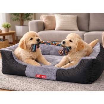 Legowisko posłanie kanapa dla psa miękkie puchate wygodne średni duży pies