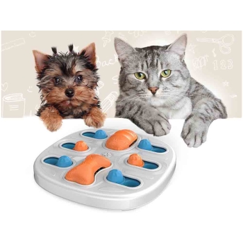 Zabawka dla psa edukacyjna logiczna gra na przysmaki gryzak węchowa