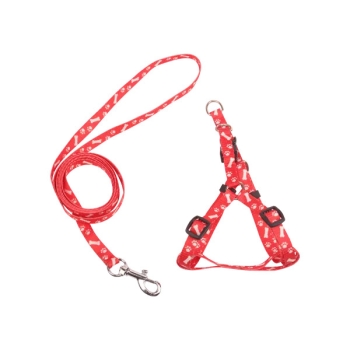 Zestaw szelek z nadrukiem kości rozmiar S