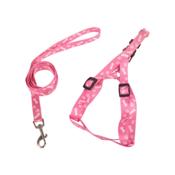 Zestaw szelek z nadrukiem kości rozmiar S