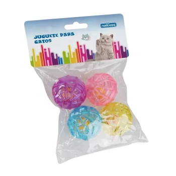Mieszana piłka dla kota do zabawy