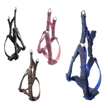 Odblaskowe szelki dla psa moro Rozmiar: M