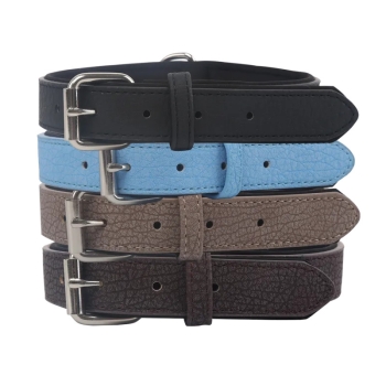 Obroża ze sztucznej skóry rozmiar S