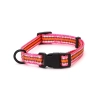 Odblaskowa obroża dla psa z imitacji nylonu rozm.S