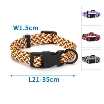 Obroża taśmowa dla psa rozmiar m L21-35cm