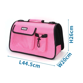 Torba dla zwierząt z paskami rozmiar S do 2,5kg