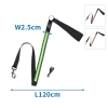 Smycz dla psa podświetleniem led ładowana z portu 5v/USB 2.5x120cm