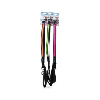 Smycz dla psa podświetleniem led ładowana z portu 5v/USB 2.5x120cm