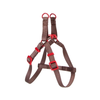 Nylonowe kolorowe szelki dla psa rozmiar L 2.5*50-70cm z klamrą cztery kolory