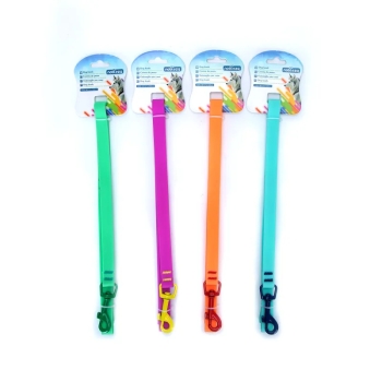 Kolorowa smycz z PVC Rozmiar: S