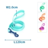 Kolorowa smycz z PVC Rozmiar: M.