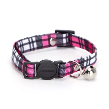 Obroża dla kota z dzwoneczkiem i klamrą wymiary 1.0x30cm