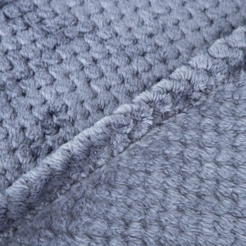 Żakardowy, tkany koc flanelowy dla zwierząt 80x80