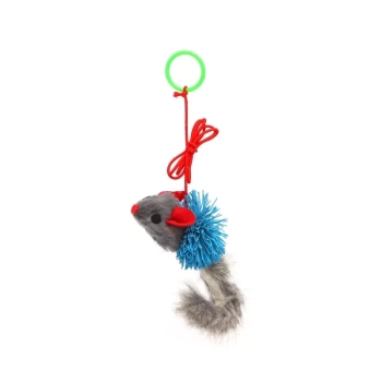 Zabawka dla kota ,mysz na sznurku