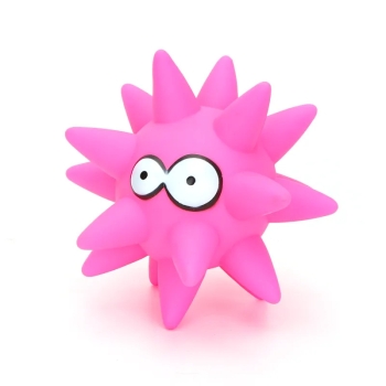 Zabawka winylowa - piłka z dużymi kolcami