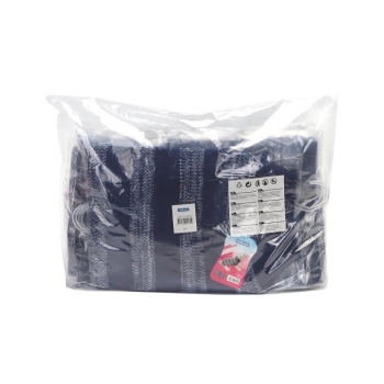 Sweter w szare paski z okrągłym dekoltem Rozmiar: L/XL/XXL