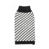 Sweter z golfem w paski i w kratę w brytyjskim stylu Rozmiar: L/XL/XXL