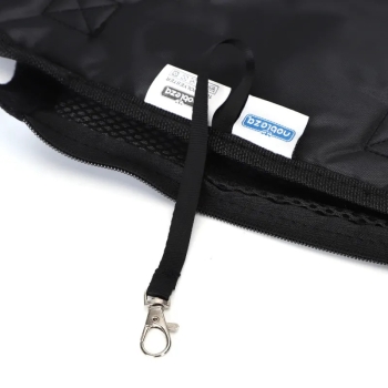 Plecak do noszenia psa rozmiar S obwód klatki 30 cm 0.75-1.25 kg czarny