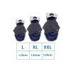 Płaszcz z bawełnianą podszewką, z kapturem z uszami myszy Rozmiar: L/XL/XXL